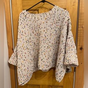 POL Multicolor Speckled Knit Sweater